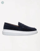 Mocassim Penny Loafer em Camurça | Rest Money™