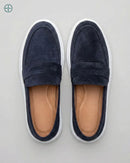 Mocassim Penny Loafer em Camurça | Rest Money™