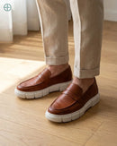 Mocassim Penny Quadriculado | Rest Money™