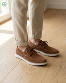 Mocassim Sider Cannes de Camurça | Rest Money™