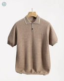 Polo 2 Botões 100% Caxemira Old Money | Rest Money™