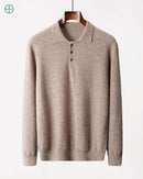 Polo 3 Botões Masculina 100% Caxemira | Rest Money™