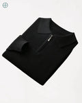 Pulôver Nobre Gola Polo 100% Caxemira | Rest Money™