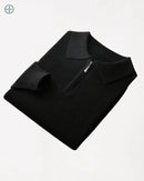 Pulôver Nobre Gola Polo 100% Caxemira | Rest Money™