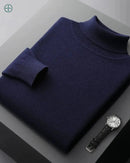 Suéter Masculino Gola Alta 100% Caxemira | Rest Money™
