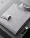 Suéter Masculino Gola Alta 100% Caxemira | Rest Money™