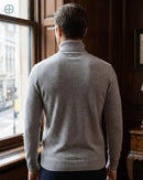 Suéter Masculino Gola Alta 100% Caxemira | Rest Money™