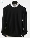 Suéter Masculino Gola Redonda 100% Caxemira | Rest Money™