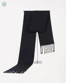 Cachecol Masculino Estilo Caxemira Preto | Rest Money™
