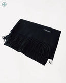 Cachecol Masculino Estilo Caxemira Preto | Rest Money™