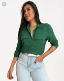 Camisete Feminina Viscolinho Manga Longa | Rest Money™