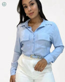 Camisete Feminina Viscolinho Manga Longa | Rest Money™