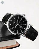Relógio Masculino Minimalista de Quartzo | Rest Money™